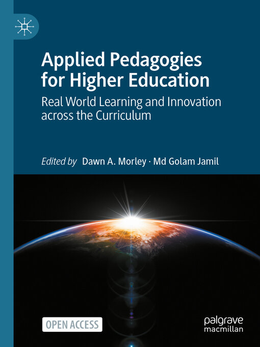 Title details for Applied Pedagogies for Higher Education by Dawn A. Morley - Available